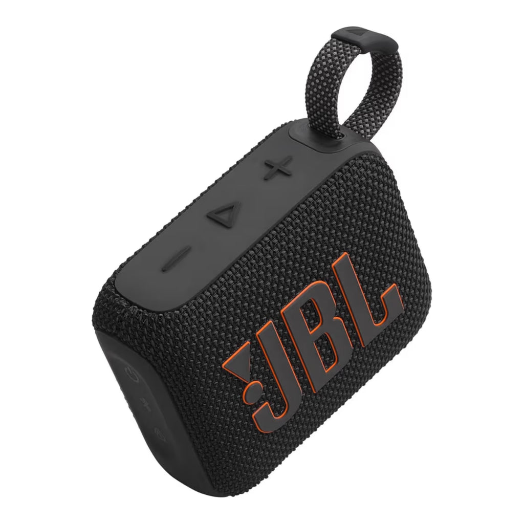 JBL Go 4, Wireless Ultra Portable Bluetooth Speaker, Pro Sound, Vibrant Colors, Water & Dust Proof, Type C (Without Mic, Black)