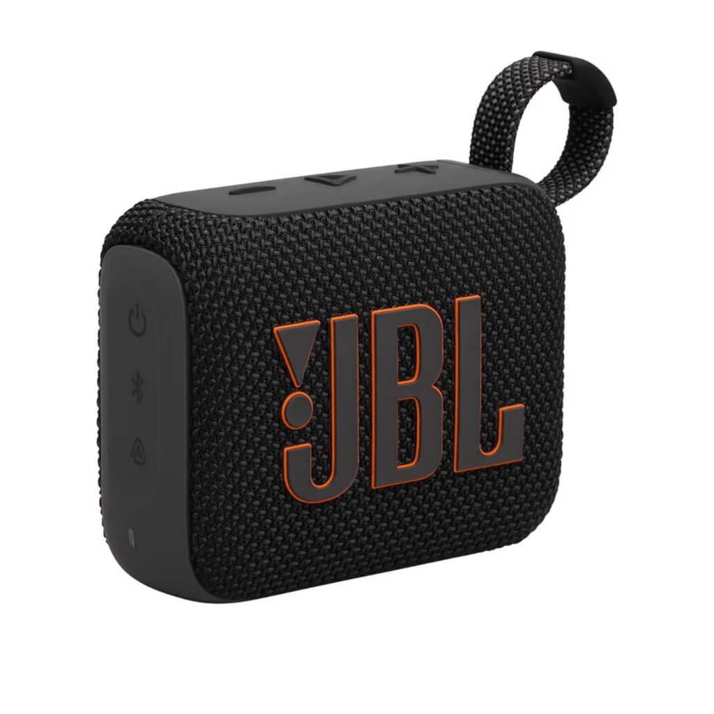 JBL Go 4, Wireless Ultra Portable Bluetooth Speaker, Pro Sound, Vibrant Colors, Water & Dust Proof, Type C (Without Mic, Black)